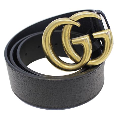 black guccie belt|authentic black Gucci belt.